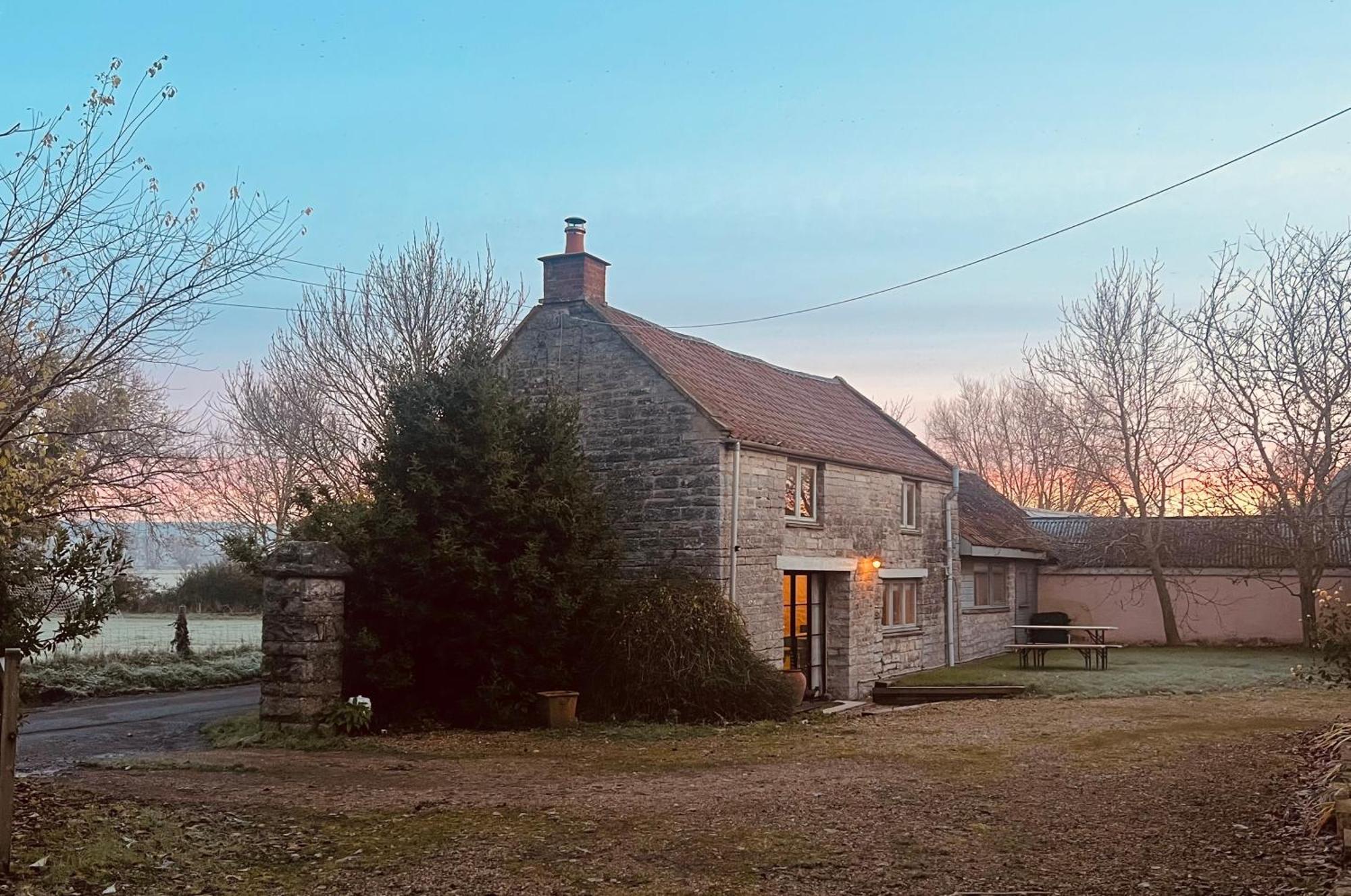 Lower Godney Little House Вэллс Экстерьер фото